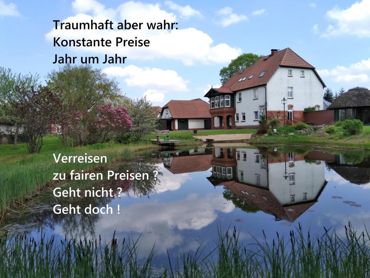 Landtraum Im Traumland Mecklenburg Apartment Warin Ngoại thất bức ảnh